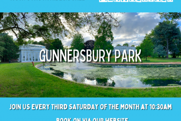 Gunnersbury Park Walks poster